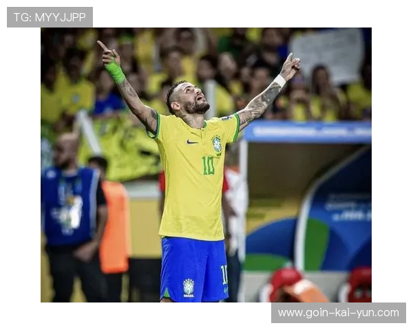 内马尔连做两次节奏变化，让巴西轻松撕裂对手前线